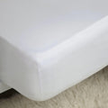 White - Back - Belladorm Pima Cotton 450 Thread Count Extra Deep Fitted Sheet