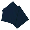 Navy - Back - Belledorm Brushed Cotton Extra Deep Fitted Sheet