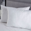 White - Back - Belledorm 203TC Hotel Suite Microfibre Housewife Pillow