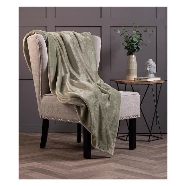 Sage - Side - Heat Holders Blanket