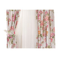White-Pink-Green - Front - Belledorm Anisshka Curtains