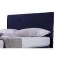 Navy - Front - Belledorm Faux Suede Headboard Cover