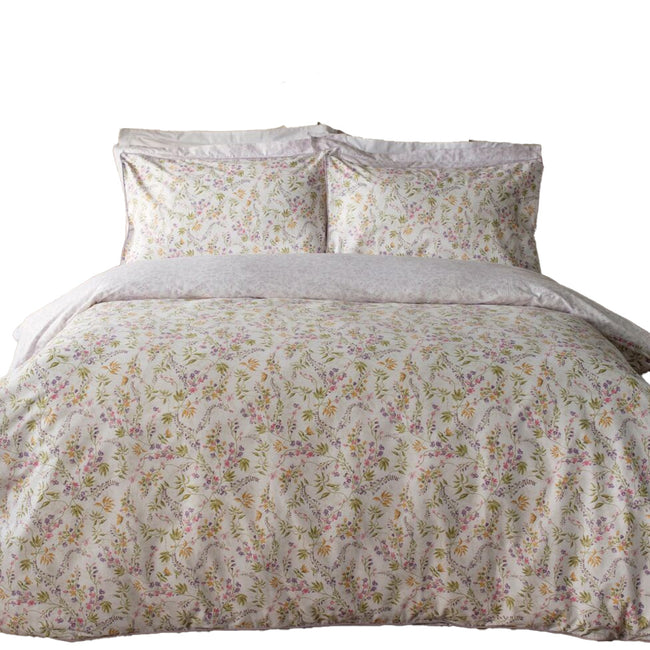 Multicoloured - Back - Belledorm Kira Duvet Set