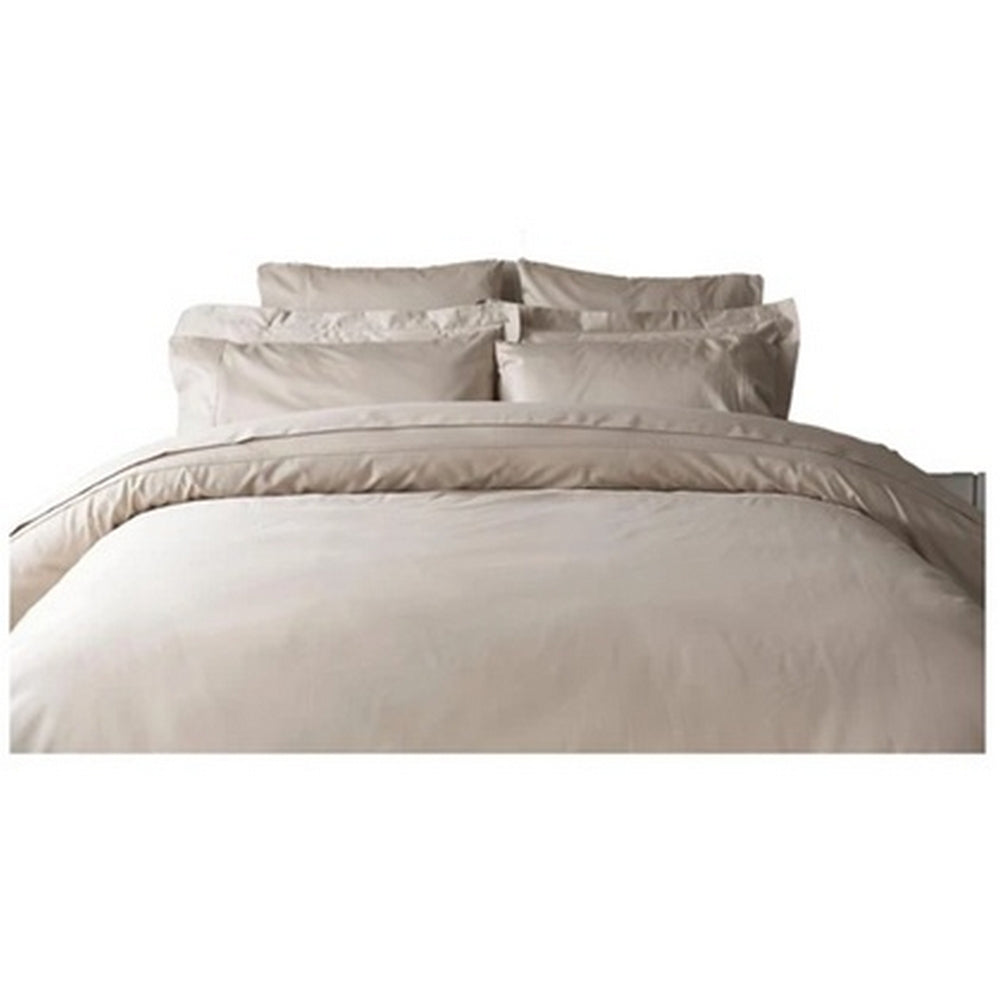 Taupe - Front - Belledorm Egyptian Cotton Pillowcase
