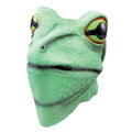 Green - Front - Bristol Novelty Unisex Adults Rubber Frog Mask