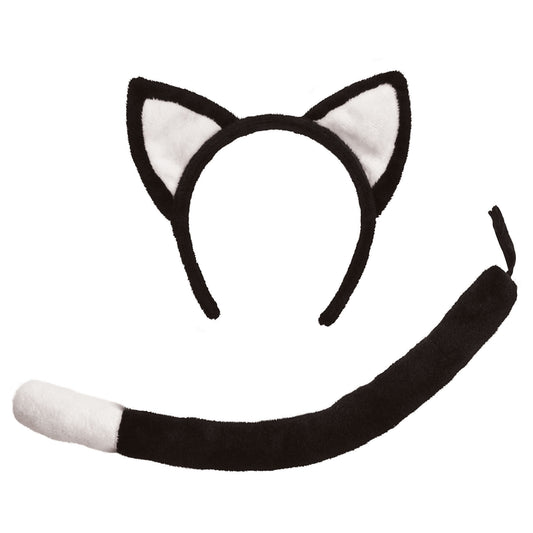 Black - Front - Bristol Novelty Childrens-Kids Cat Set
