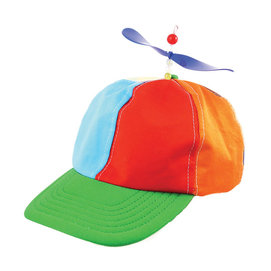 Multicoloured - Front - Bristol Novelty Unisex Helicopter Clown Hat