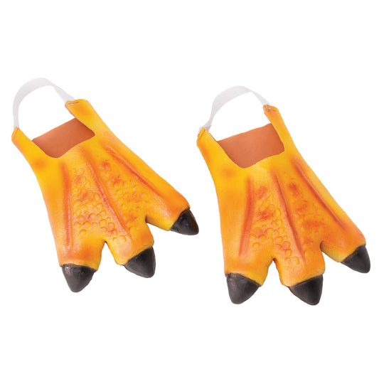Yellow - Front - Bristol Novelty Chicken Feet