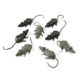 Black-Grey - Front - Bristol Novelty Plastic Mice (Pack Of 8)