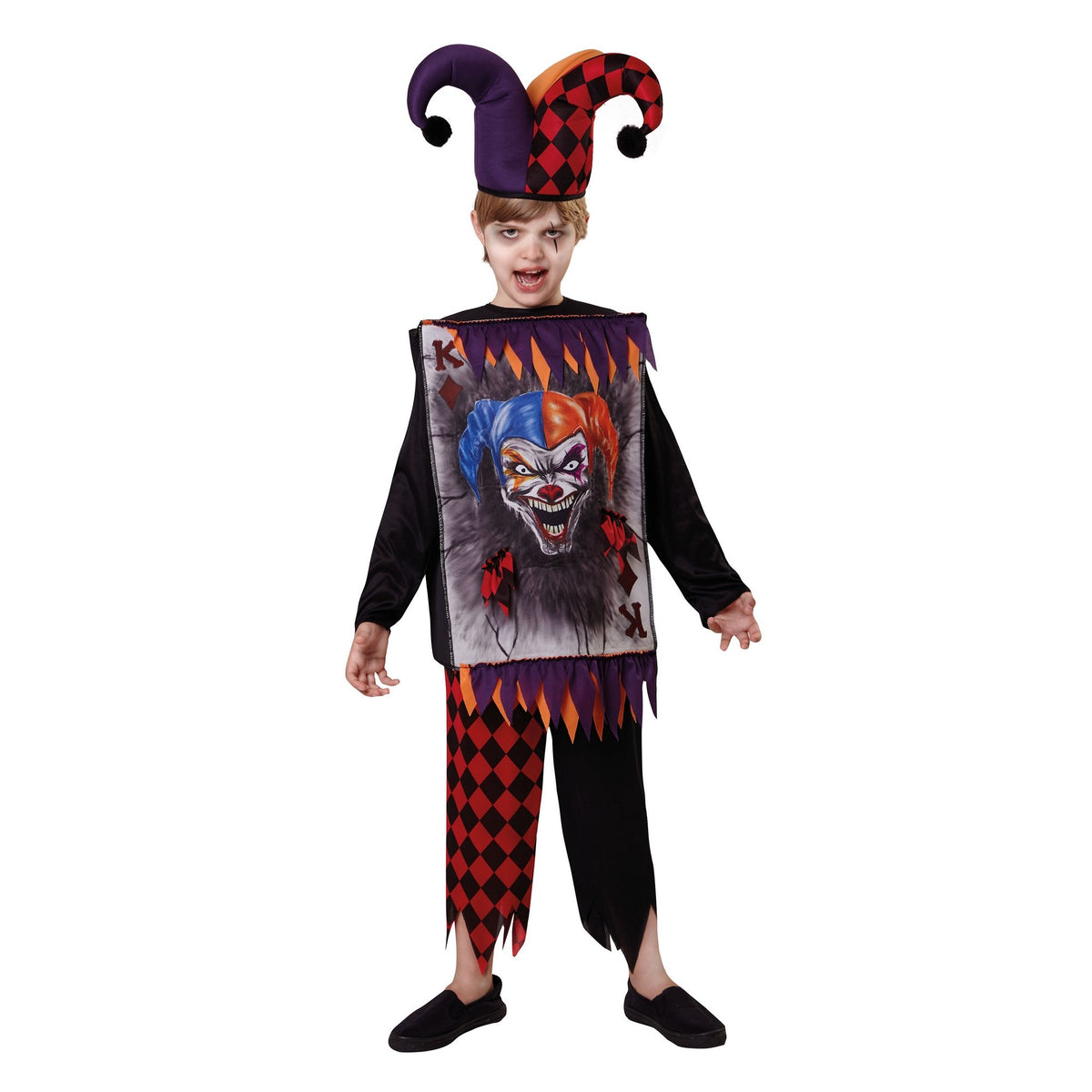 Boland Teenager Kostüm Jester Fatale – Größe 164 Für 14-16 Jahre, 4-teiliges Set Für Halloween & Karneval