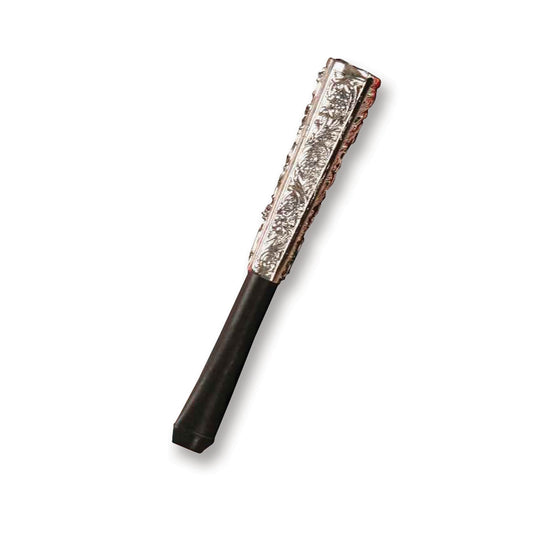 Black-Silver - Front - Bristol Novelty Elegant Cigarette Holder