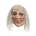 Pink-Grey - Front - Bristol Novelty Creepy Old Man Mask
