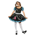 Blue-Black-White - Front - Bristol Novelty Womens-Ladies Voodoo Costume