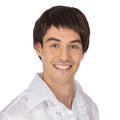 Brown - Back - Bristol Novelty Mens 60s Style Wig