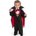 Red-Black - Front - Rubies Childrens-Kids Dapper Dracula Costume