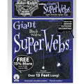 Black - Front - Rubies Stretch Spider Web Halloween Decoration
