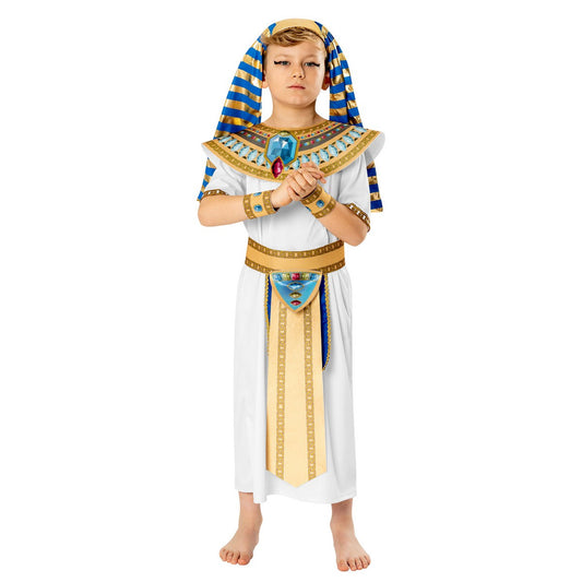 Blue-White - Front - Bristol Novelty Boys Pharaoh Costume