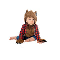 Brown - Back - Bristol Novelty Toddler Werewolf Costume