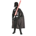 Black - Front - Star Wars Boys Darth Vader Costume