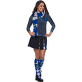 Blue-Silver - Side - Harry Potter Deluxe Ravenclaw Scarf