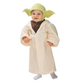 Cream-Brown-Green - Front - Star Wars Baby Yoda Costume