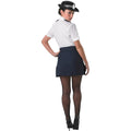 White-Navy - Back - Bristol Novelty Womens-Ladies Police Costume