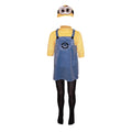Yellow-Blue - Back - Minions Girls Costume