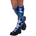 Blue-Silver - Front - Harry Potter Unisex Adult Ravenclaw Socks