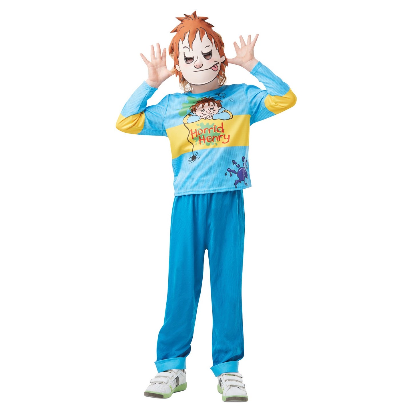 Blue-Yellow - Side - Horrid Henry Childrens-Kids Costume