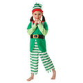 Green-Red - Front - Bristol Novelty Childrens-Kids Helpful Elf Costume