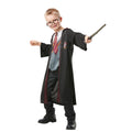 Black - Back - Harry Potter Boys Deluxe Gryffindor Costume Robe