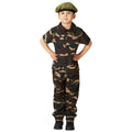 Green - Front - Bristol Novelty Childrens-Kids Soldier Costume