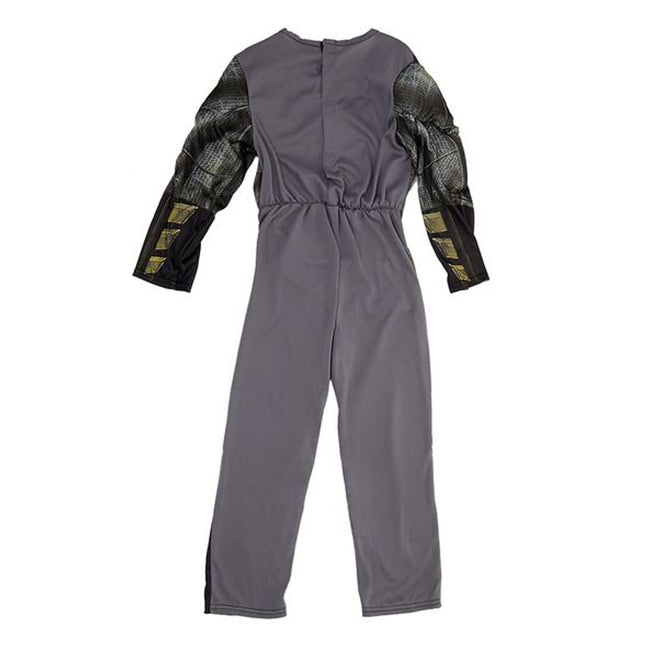 Black-Grey-Yellow - Back - Batman Boys Deluxe Costume