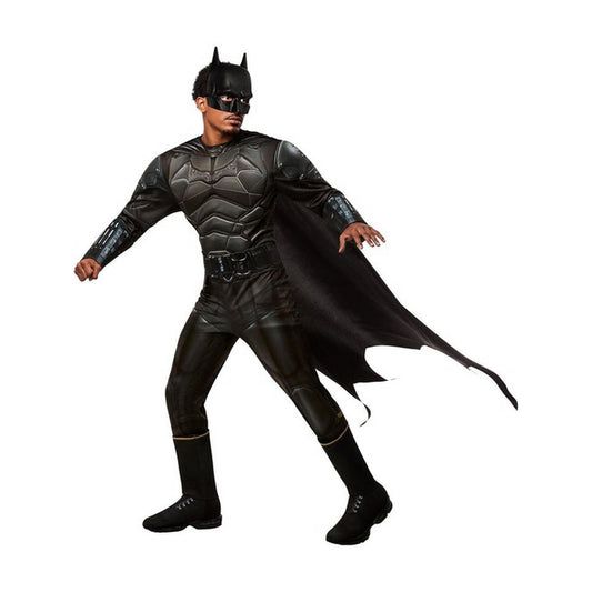 Black - Front - Batman Mens Deluxe Costume