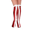 White-Red - Front - Wonder Woman Womens-Ladies Boot Tops