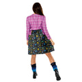 Pink-Black - Back - Harry Potter Unisex Adult Luna Lovegood Costume