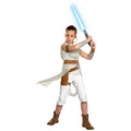 White - Front - Star Wars Girls Deluxe Rey Suede Costume