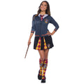 Black-Yellow-Red - Back - Harry Potter Girls Gryffindor Mini Skirt