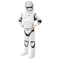 White-Black - Front - Star Wars Boys Deluxe Stormtrooper Costume
