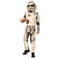White-Black - Side - Star Wars Childrens-Kids Death Trooper Costume