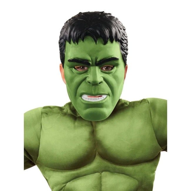 Green-Black - Back - Hulk Boys Deluxe Costume