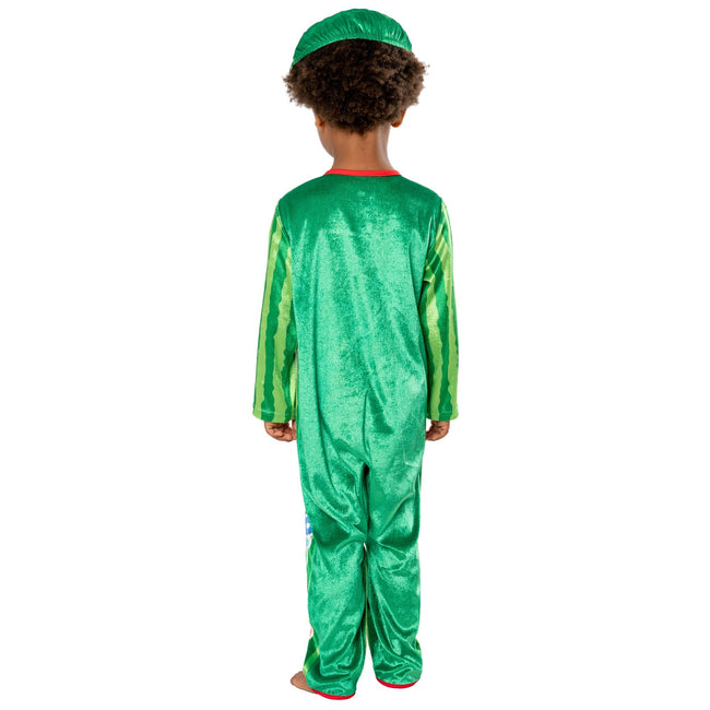 Green - Back - Cocomelon Childrens-Kids Costume