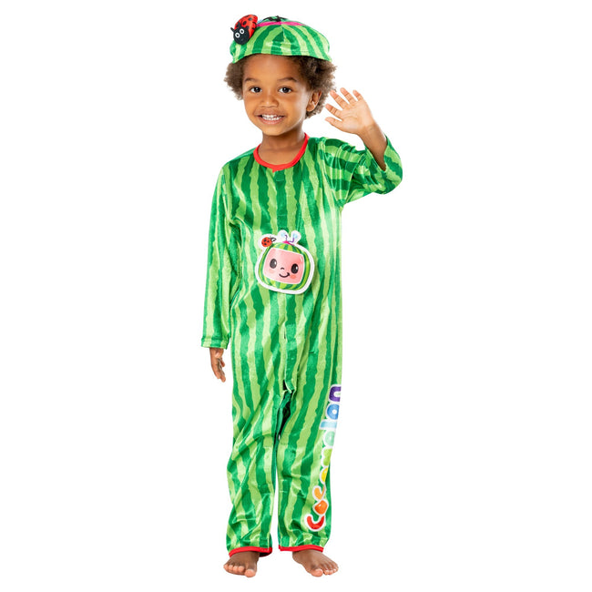 Green - Front - Cocomelon Childrens-Kids Costume