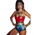 Blue-Red-Gold - Back - Wonder Woman Stick-on Jewels