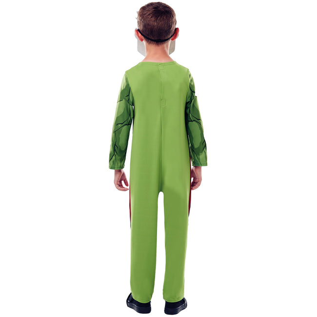 Green-Purple - Back - Hulk Childrens-Kids Costume