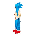 Blue-White-Beige - Side - Sonic The Hedgehog Childrens-Kids Oversized Jumpsuit