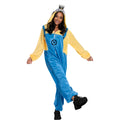 Yellow-Blue - Back - Despicable Me 4 Unisex Adult Minion Costume
