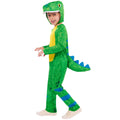 Green - Side - Bristol Novelty Childrens-Kids Friendly Dinosaur Costume Set