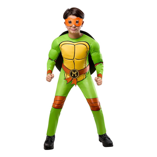 Green - Front - TMNT Boys 4 in 1 Costume Set
