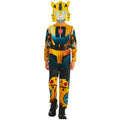 Multicoloured - Pack Shot - Transformers Childrens-Kids Earth Spark Bumblebee Costume Set